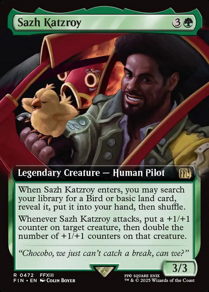 Sazh Katzroy - Extended Art