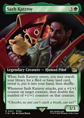 Sazh Katzroy - Foil - Extended Art