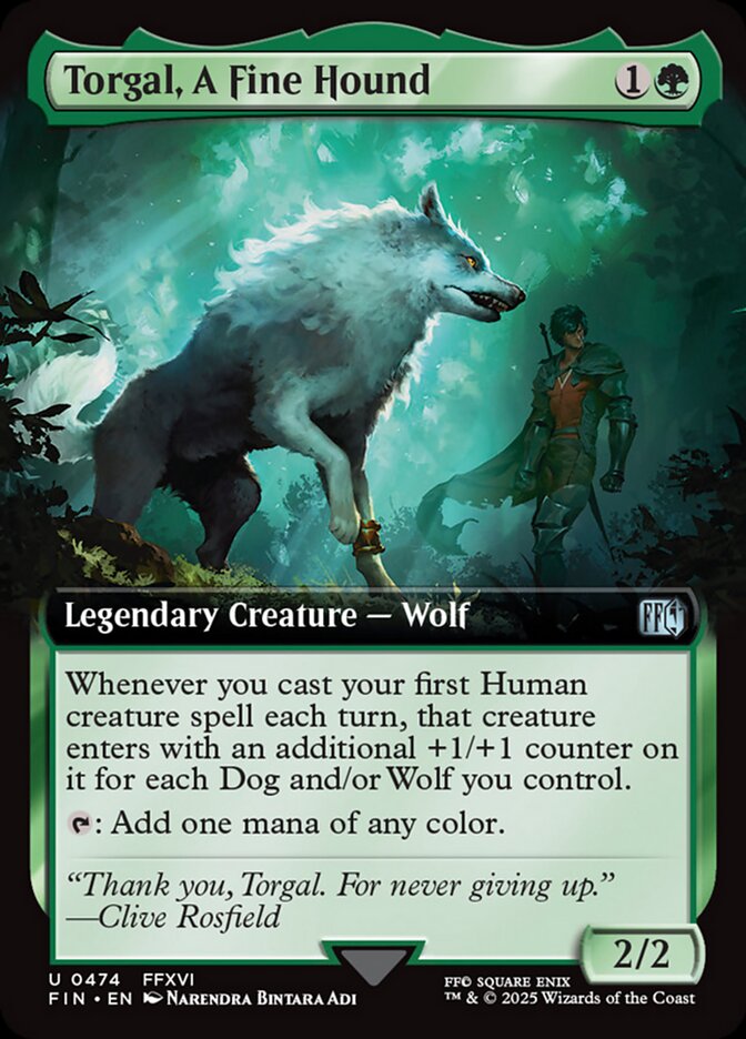Torgal, A Fine Hound - Extended Art