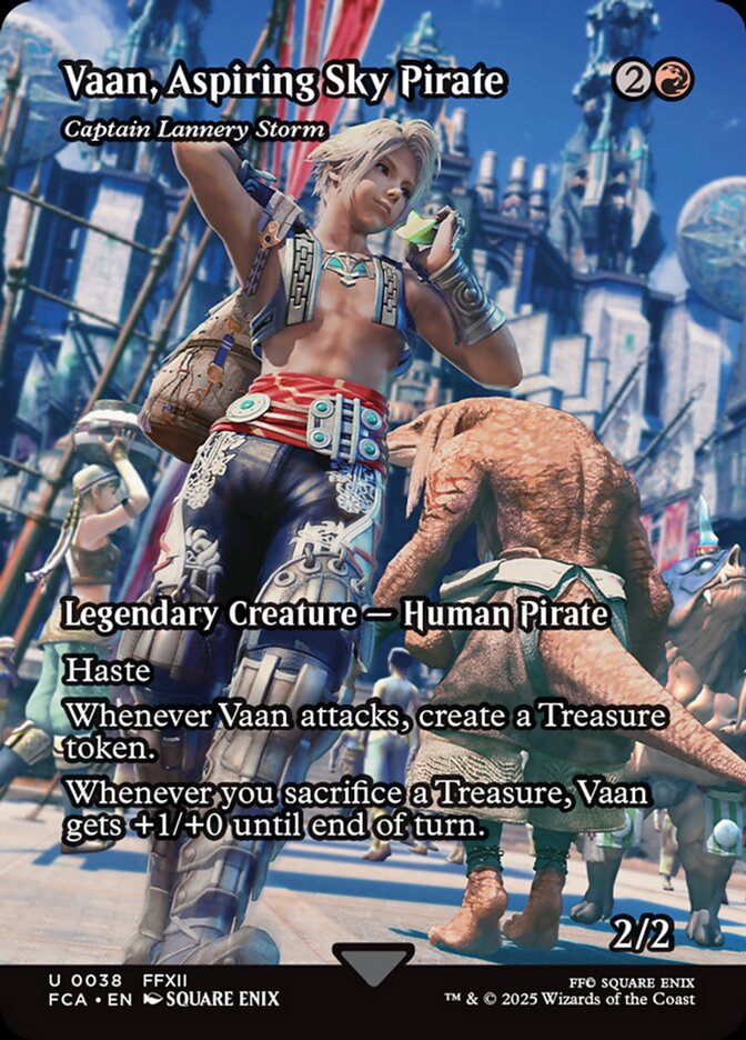 Vaan, Aspiring Sky Pirate - Captain Lannery Storm - Showcase