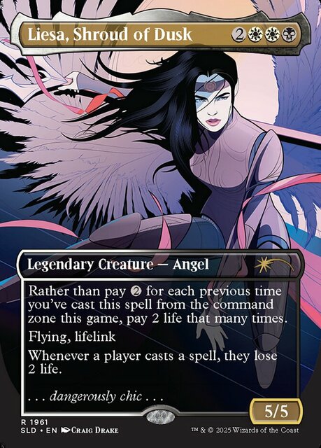 Liesa, Shroud of Dusk - Foil