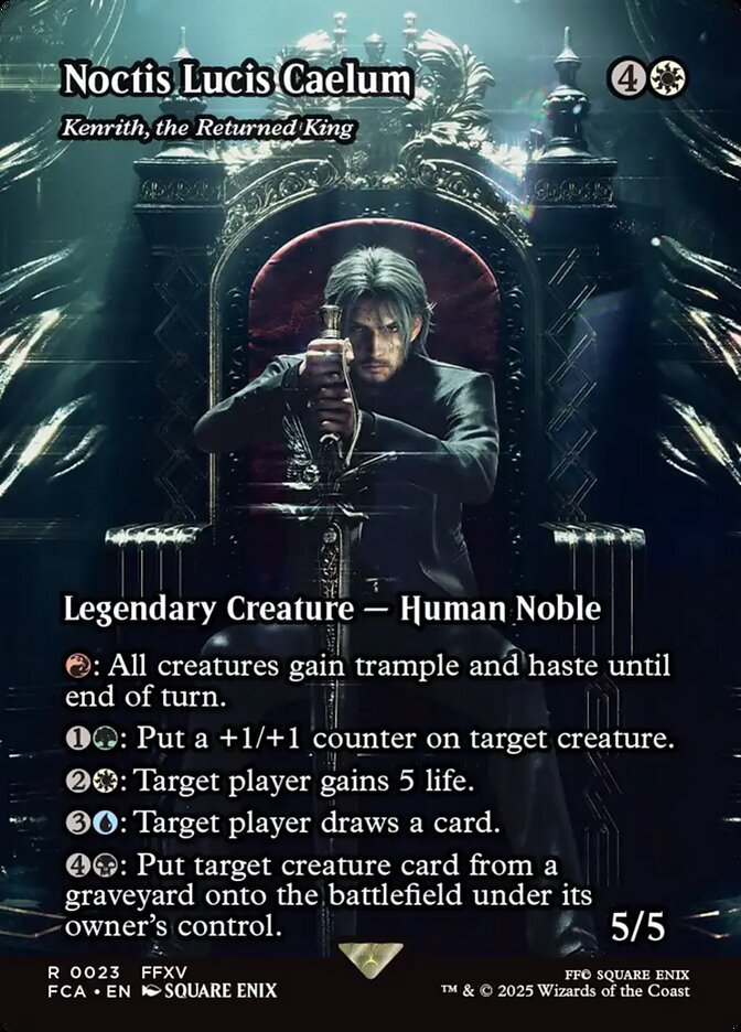 Noctis Lucis Caelum - Kenrith, the Returned King - Showcase