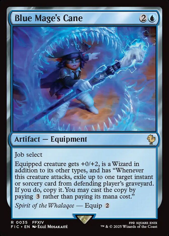 Blue Mages Cane