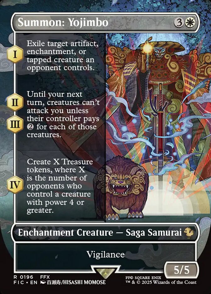 Summon: Yojimbo - Foil - Borderless