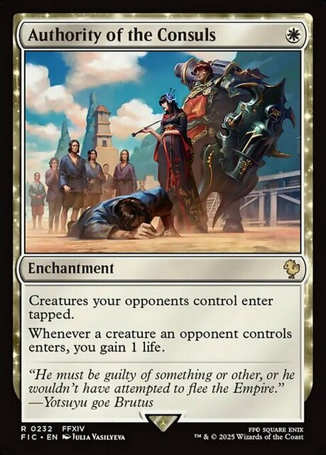 Authority of the Consuls