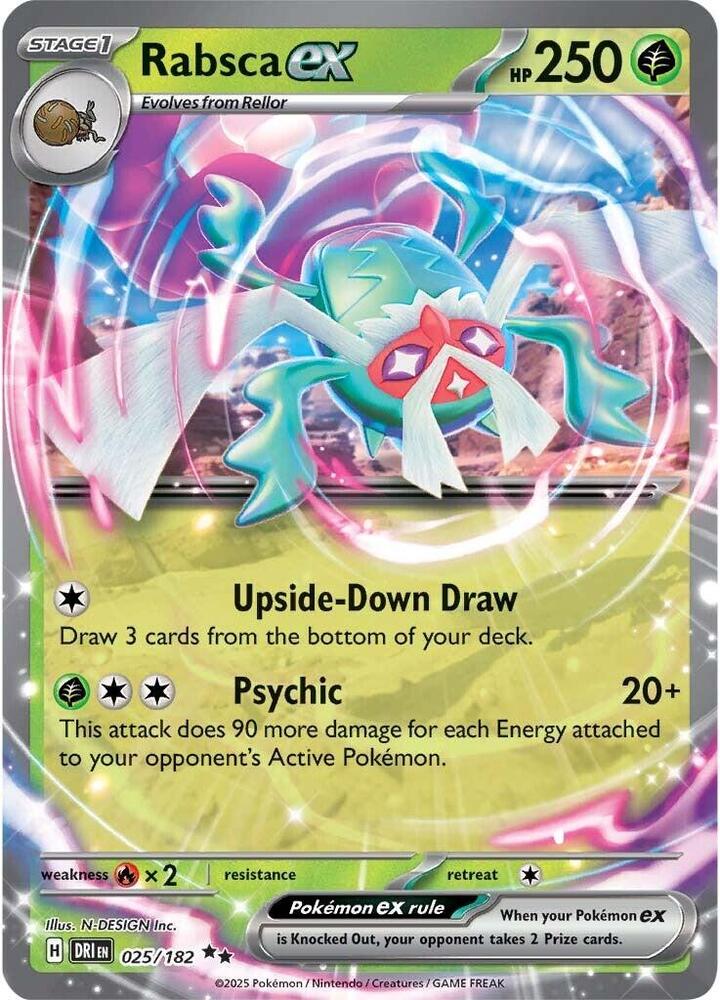 Rabsca ex - 025/182 - Double Rare