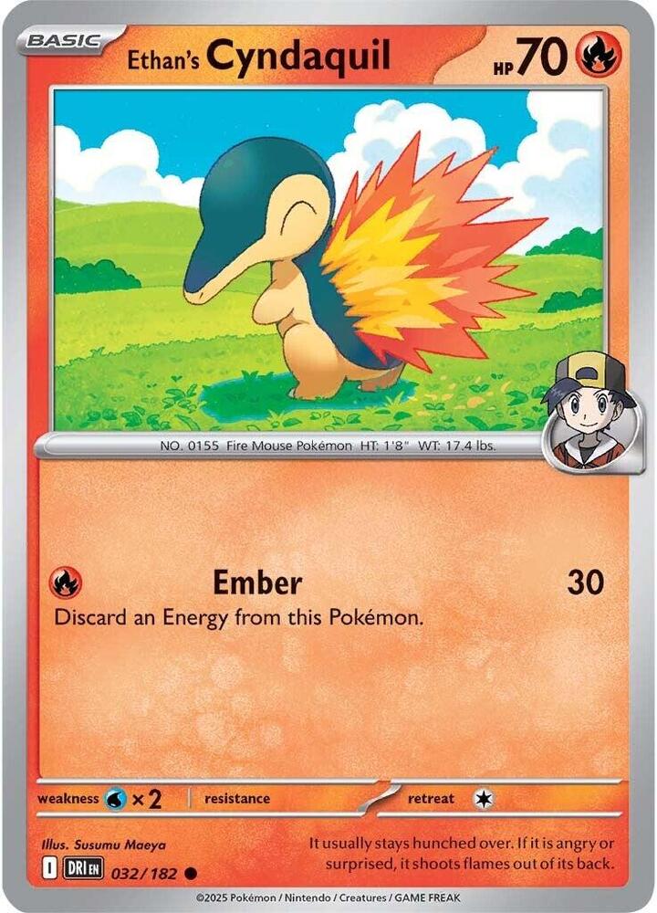 Ethans Cyndaquil - 032/182 - Common