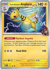 Team Rocket's Ampharos - 074/182 - Uncommon