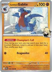 Cynthia's Gabite - 103/182 - Common
