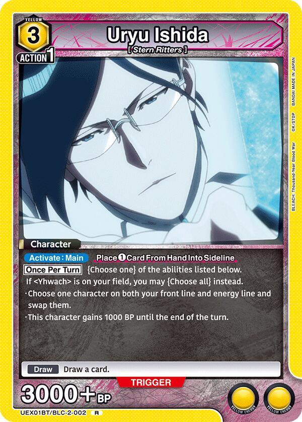 Uryu Ishida - UEX01BT/BLC-2-002 - Rare