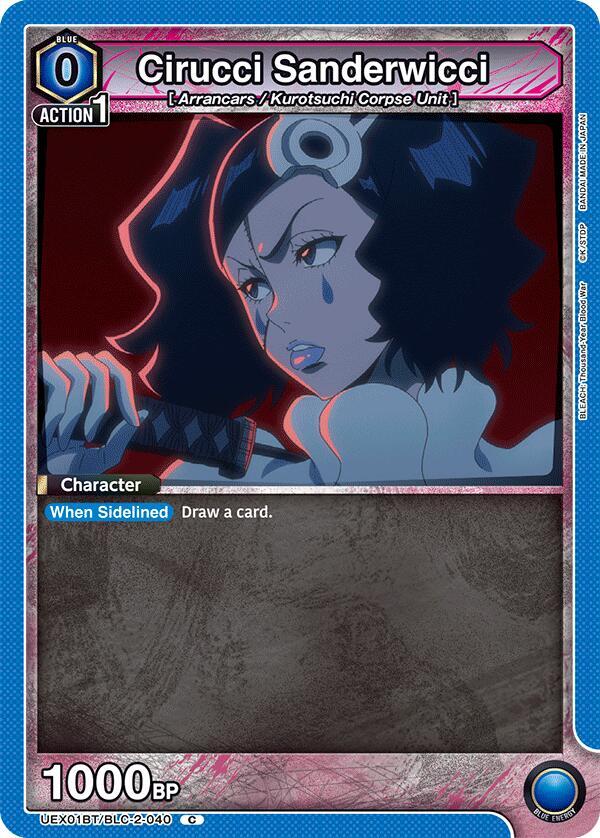 Cirucci Sanderwicci - UEX01BT/BLC-2-040 - Common