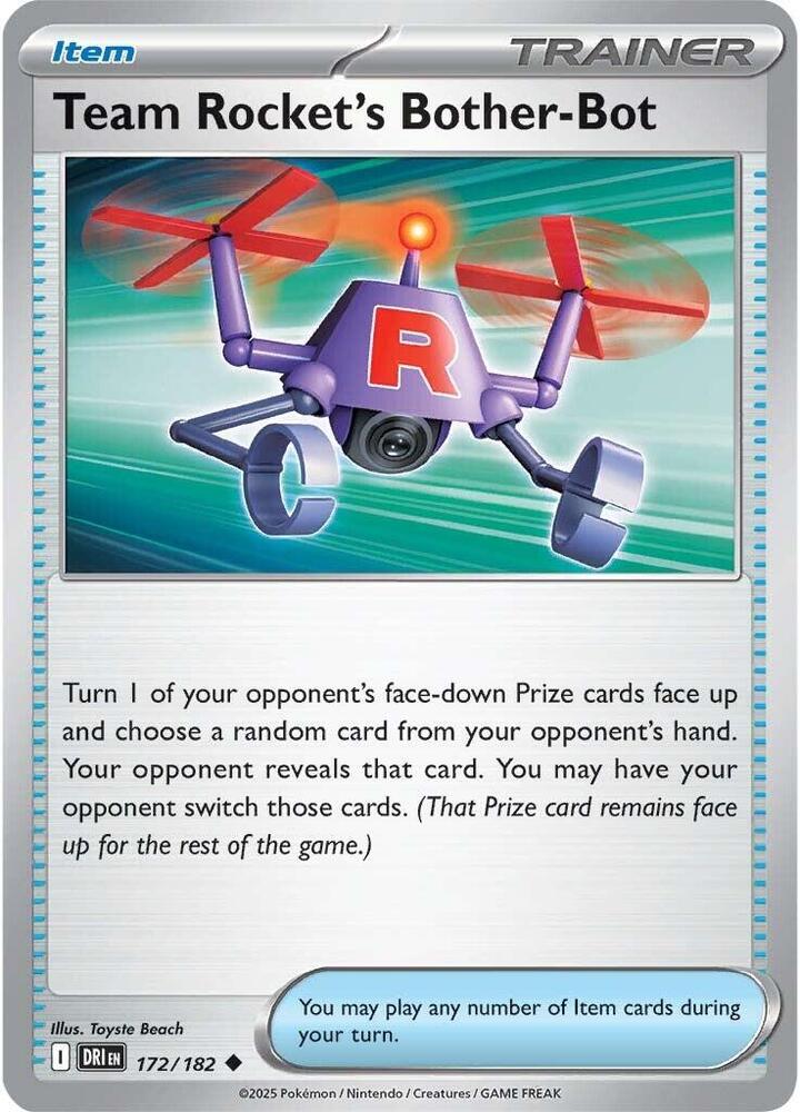 Team Rockets Bother-Bot - 172/182 - Uncommon