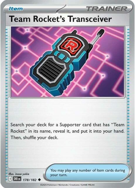 Team Rocket's Transceiver - 178/182 - Uncommon