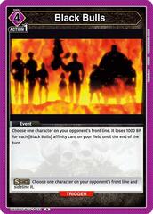Black Bulls - UE08BT/BCV-1-031 - Rare