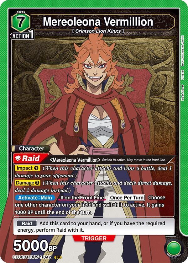 Mereoleona Vermillion (042) - UE08BT/BCV-1-042 - Super Rare - Foil