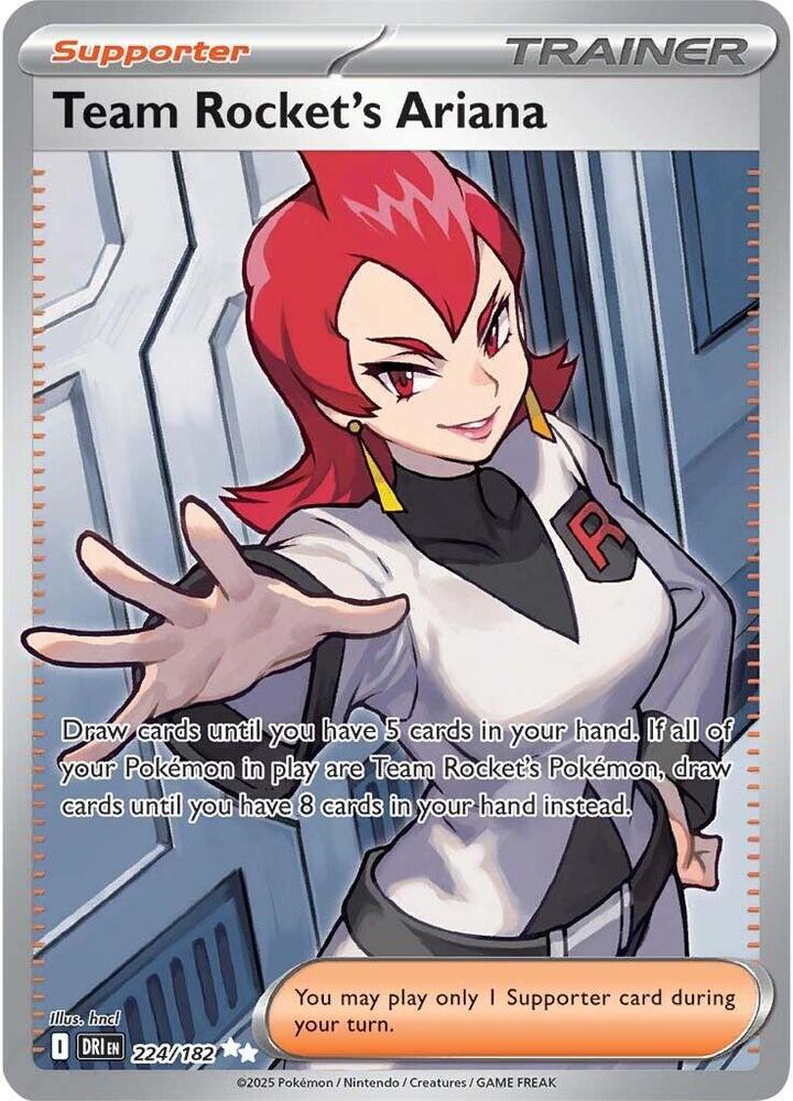 Team Rockets Ariana - 224/182 - Ultra Rare