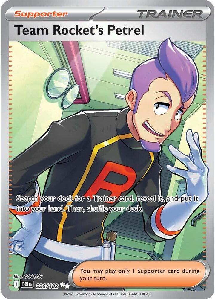 Team Rockets Petrel - 226/182 - Ultra Rare