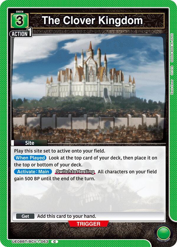 The Clover Kingdom - UE08BT/BCV-1-063 - Common