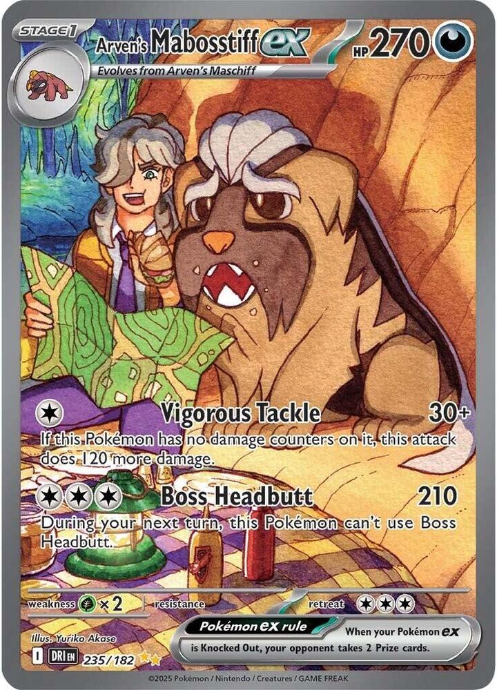 Arvens Mabosstiff ex - 235/182 - Special Illustration Rare