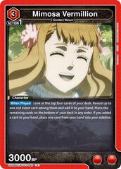 Mimosa Vermillion (092) - UE08BT/BCV-1-092 - Rare