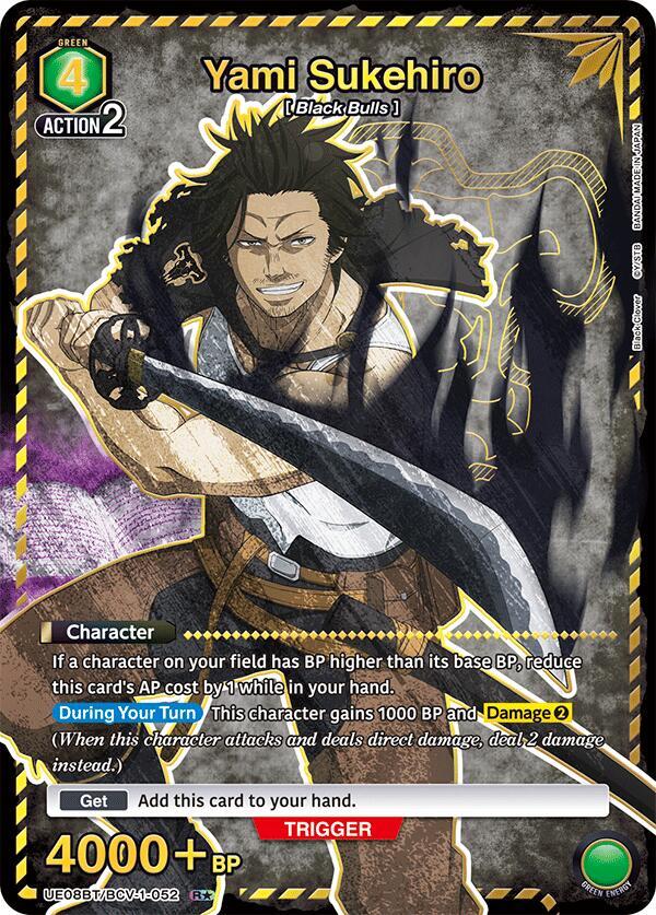 Yami Sukehiro (052) (R*) - UE08BT/BCV-1-052 - Rare 1-Star - Foil