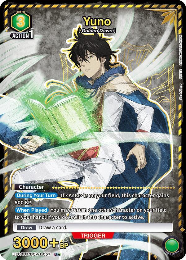 Yuno (057) (U*) - UE08BT/BCV-1-057 - Uncommon 1-Star - Foil
