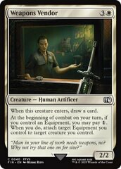 Weapons Vendor - Foil