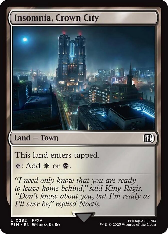 Insomnia, Crown City - Foil