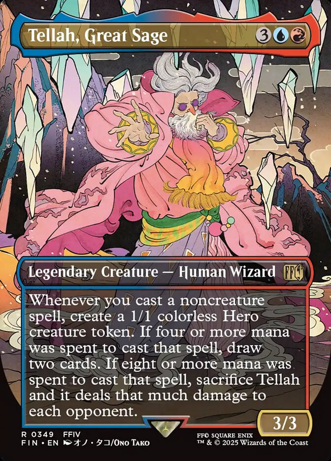 Tellah, Great Sage - Foil - Borderless
