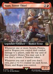 Vaan, Street Thief - Foil - Extended Art