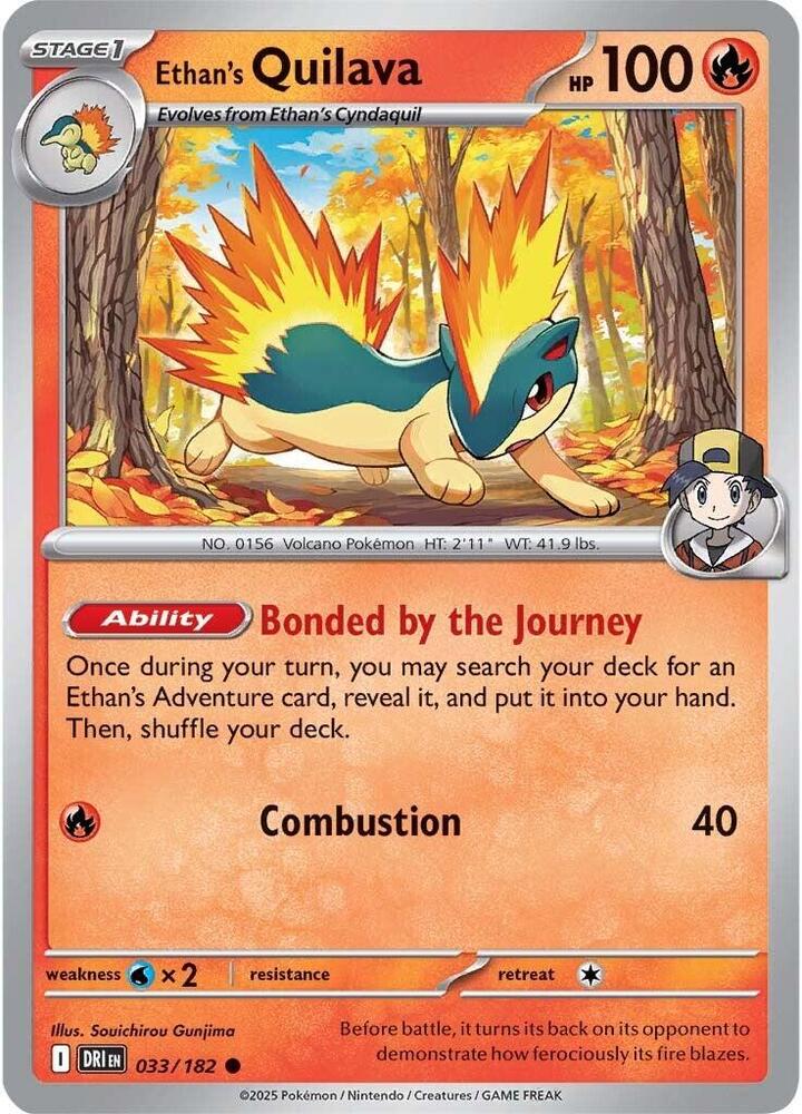 Ethans Quilava - 033/182 - Common - Reverse Holo