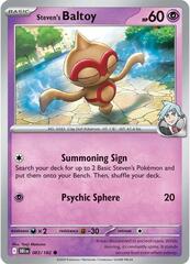 Steven's Baltoy - 083/182 - Common - Reverse Holo