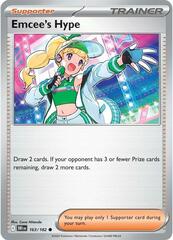 Emcee's Hype - 163/182 - Common - Reverse Holo