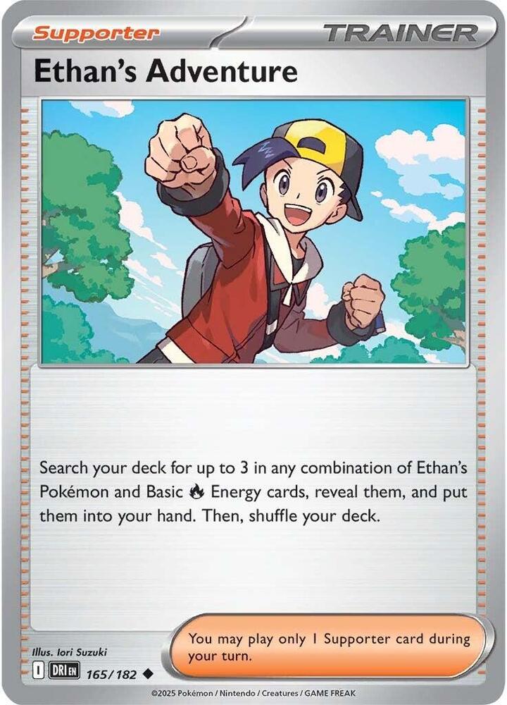 Ethans Adventure - 165/182 - Uncommon - Reverse Holo