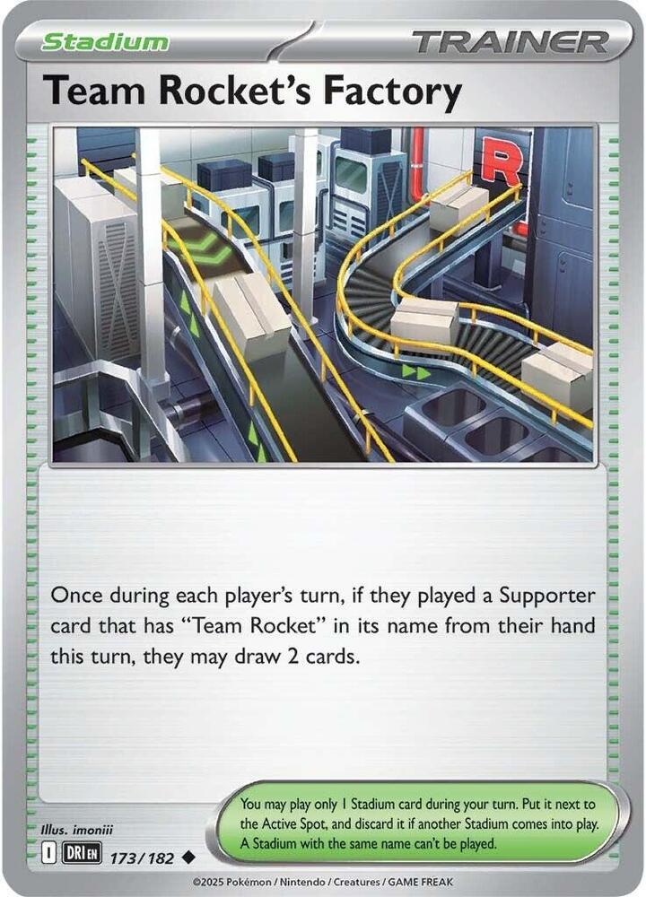 Team Rockets Factory - 173/182 - Uncommon - Reverse Holo