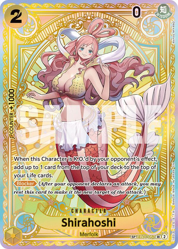 Shirahoshi (SP) - EB01-057 - SR - Foil Shirahoshi (SP) - EB01-057 - SR - Foil
