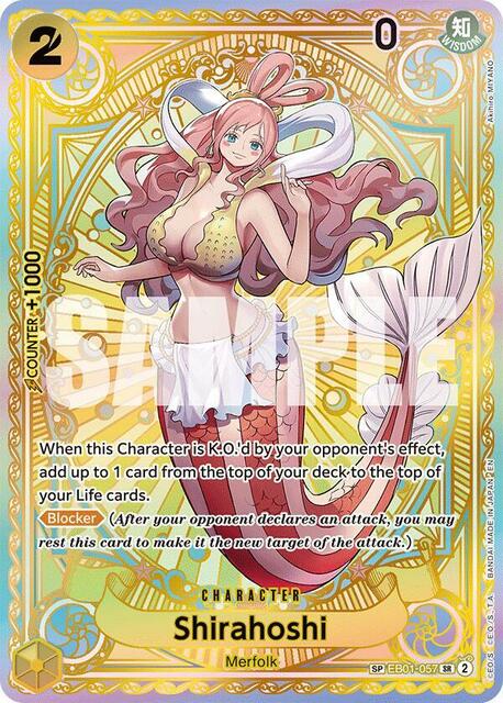 Shirahoshi (SP) - EB01-057 - SR - Foil