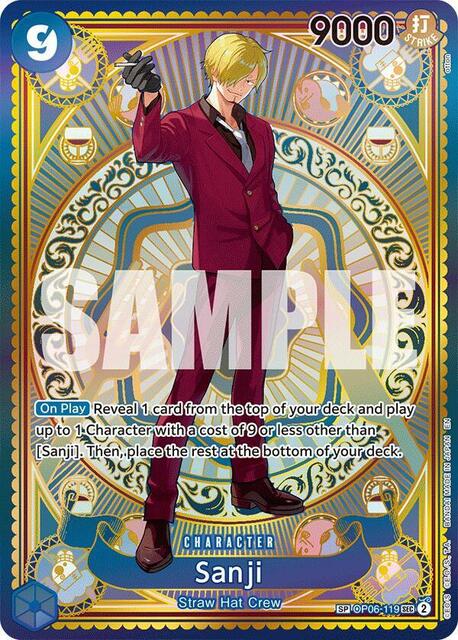 Sanji (SP) - OP06-119 - SEC - Foil