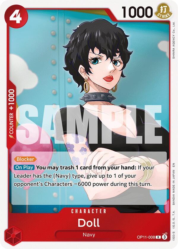 Doll - OP11-008 - R - Foil Doll - OP11-008 - R - Foil