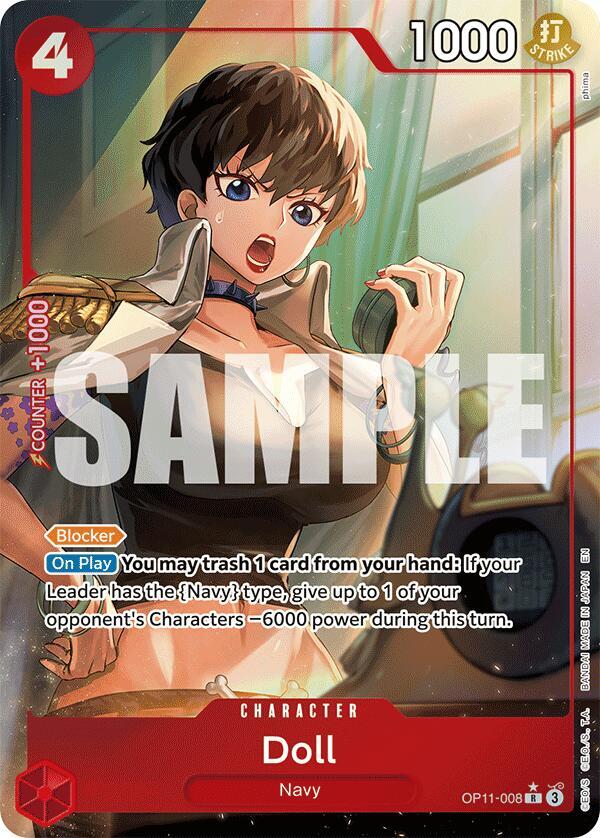 Doll (Alternate Art) - OP11-008 - R - Foil