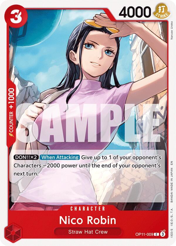 Nico Robin - OP11-009 - C