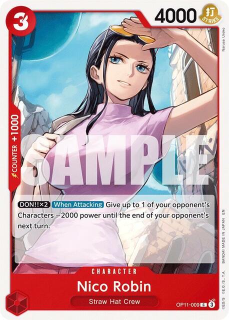 Nico Robin - OP11-009 - C