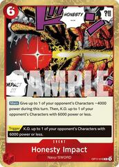 Honesty Impact - OP11-018 - R - Foil