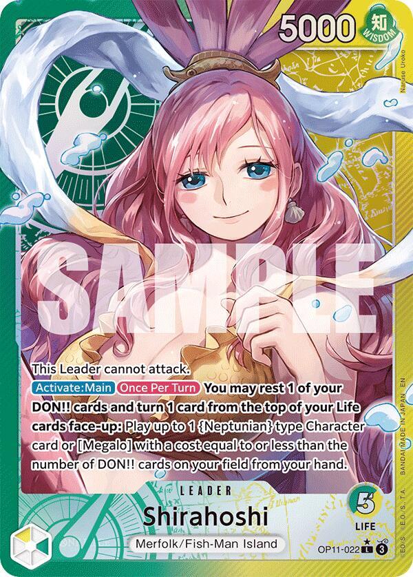 Shirahoshi (Alternate Art) - OP11-022 - L - Foil Shirahoshi (Alternate Art) - OP11-022 - L - Foil
