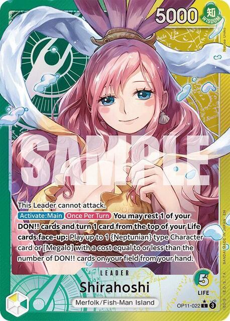 Shirahoshi (Alternate Art) - OP11-022 - L - Foil