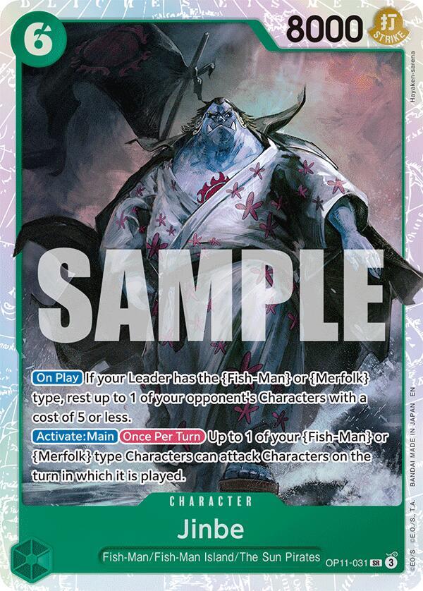 Jinbe - OP11-031 - SR - Foil Jinbe - OP11-031 - SR - Foil
