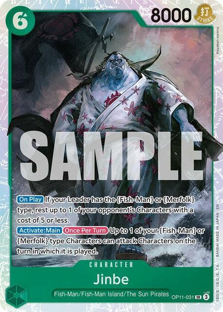 Jinbe - OP11-031 - SR - Foil