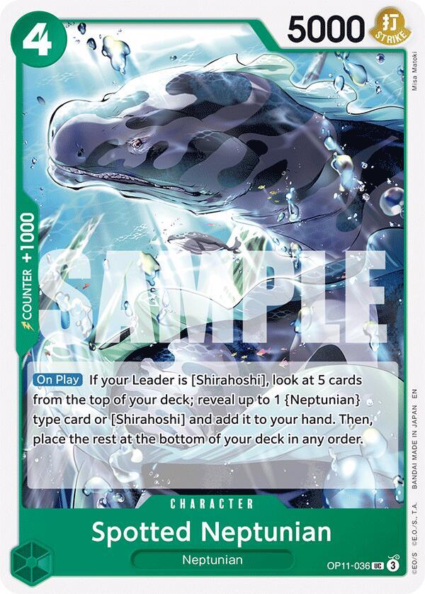 Spotted Neptunian - OP11-036 - UC