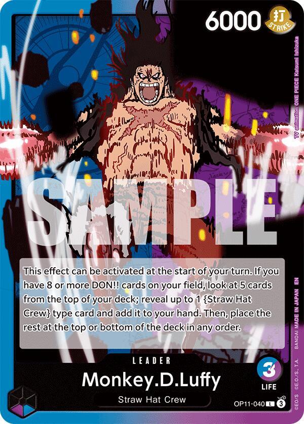 Monkey.D.Luffy - OP11-040 - L