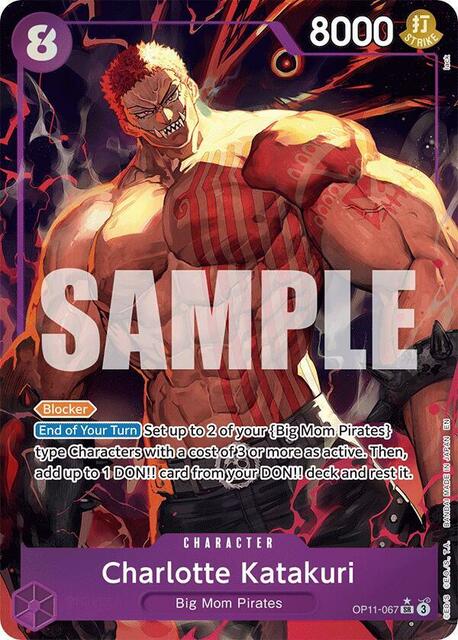 Charlotte Katakuri (Alternate Art) - OP11-067 - SR - Foil